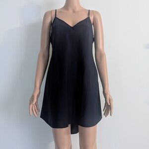 BCBGMaxAzria Navy Blue Slip Dress